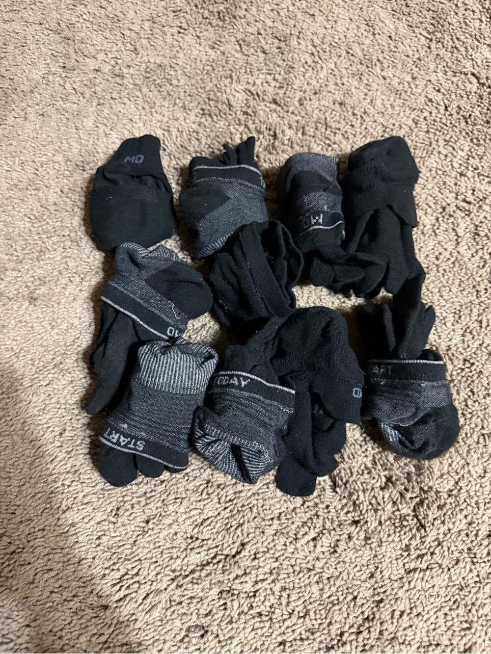 Womens Injinji toe socks.  No show